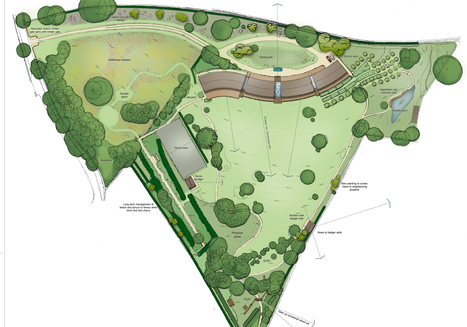 Contour House, Baslow, Derbyshire