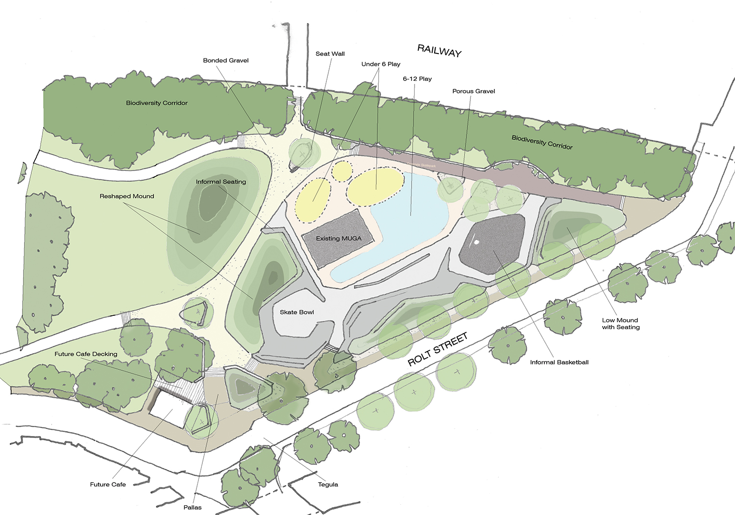 Folkestone Gardens, London Borough of Lewisham