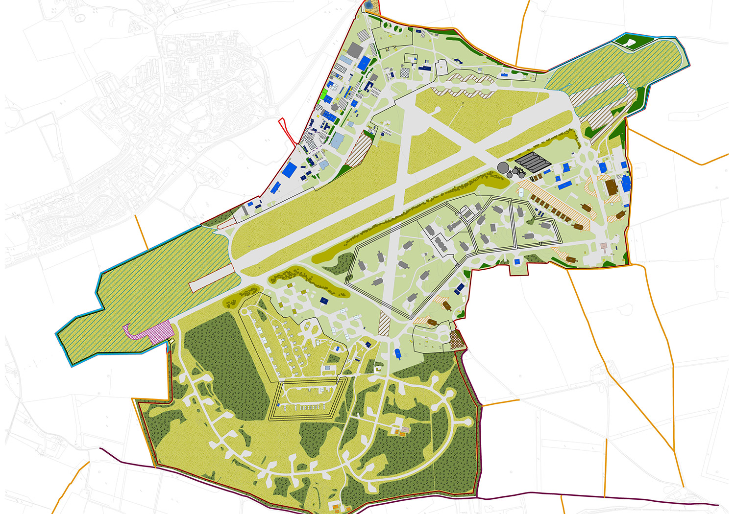 Bentwaters Parks Masterplan and AD Plant, Suffolk