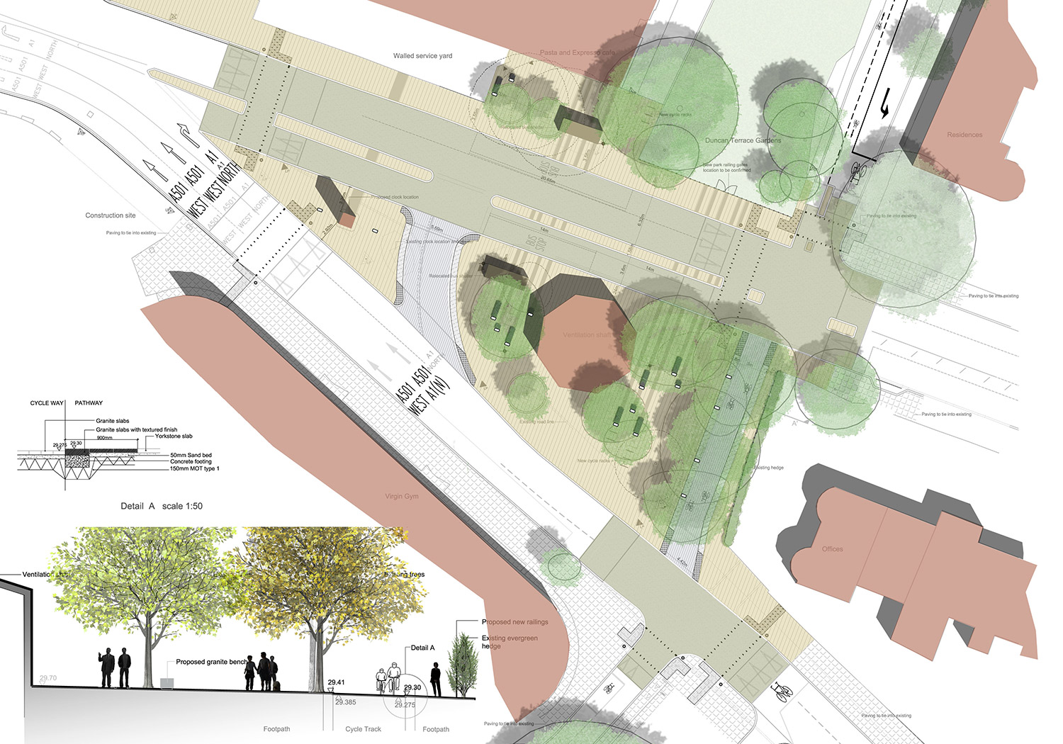 Goswell Road Junction, Islington