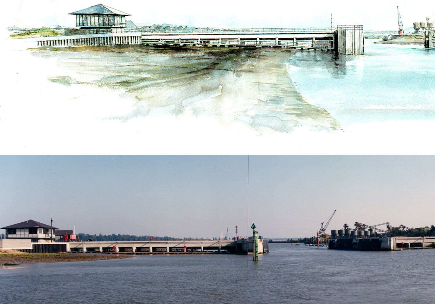 Colne Barrier, Wivenhoe, Essex