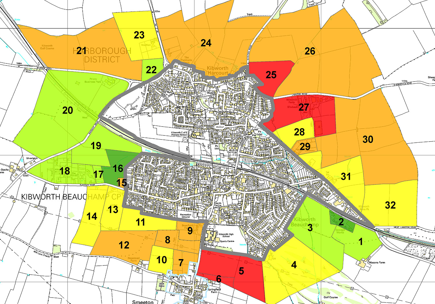 Harborough Rural Centres, Harborough